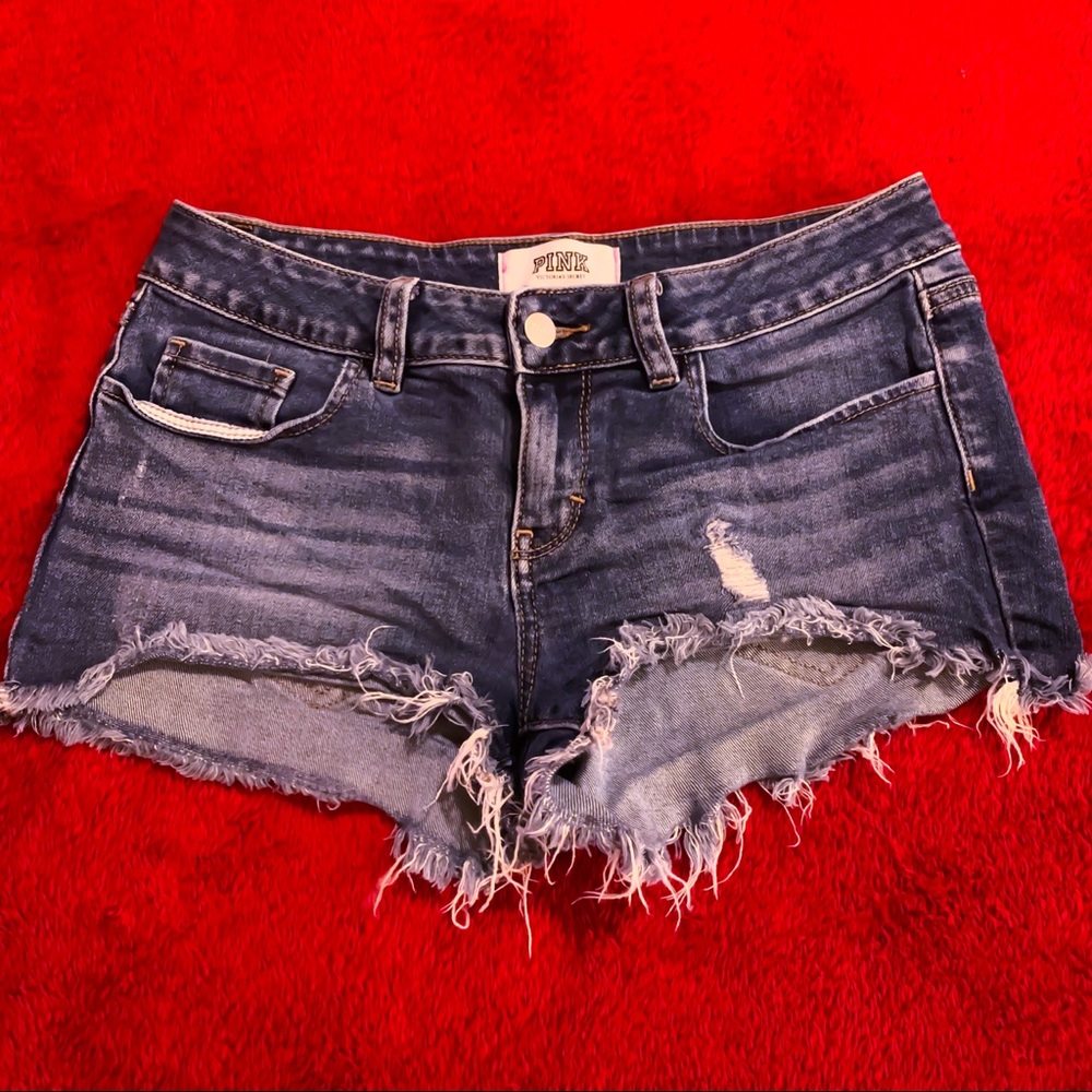 Victoria’s Secret PINK Denim Cut-Off Shorts